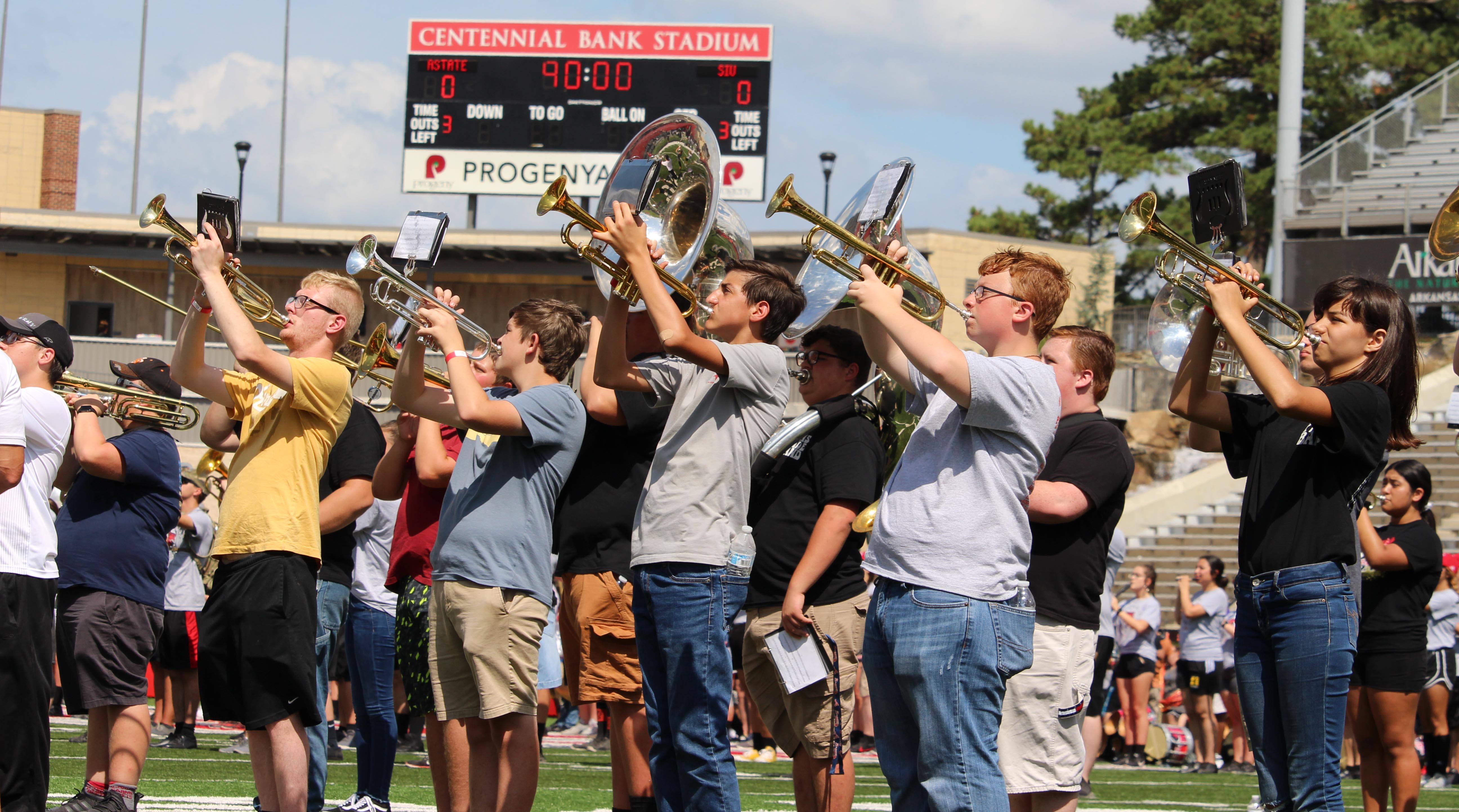 High School Bands Perform During A State Band Day Delta Digital News